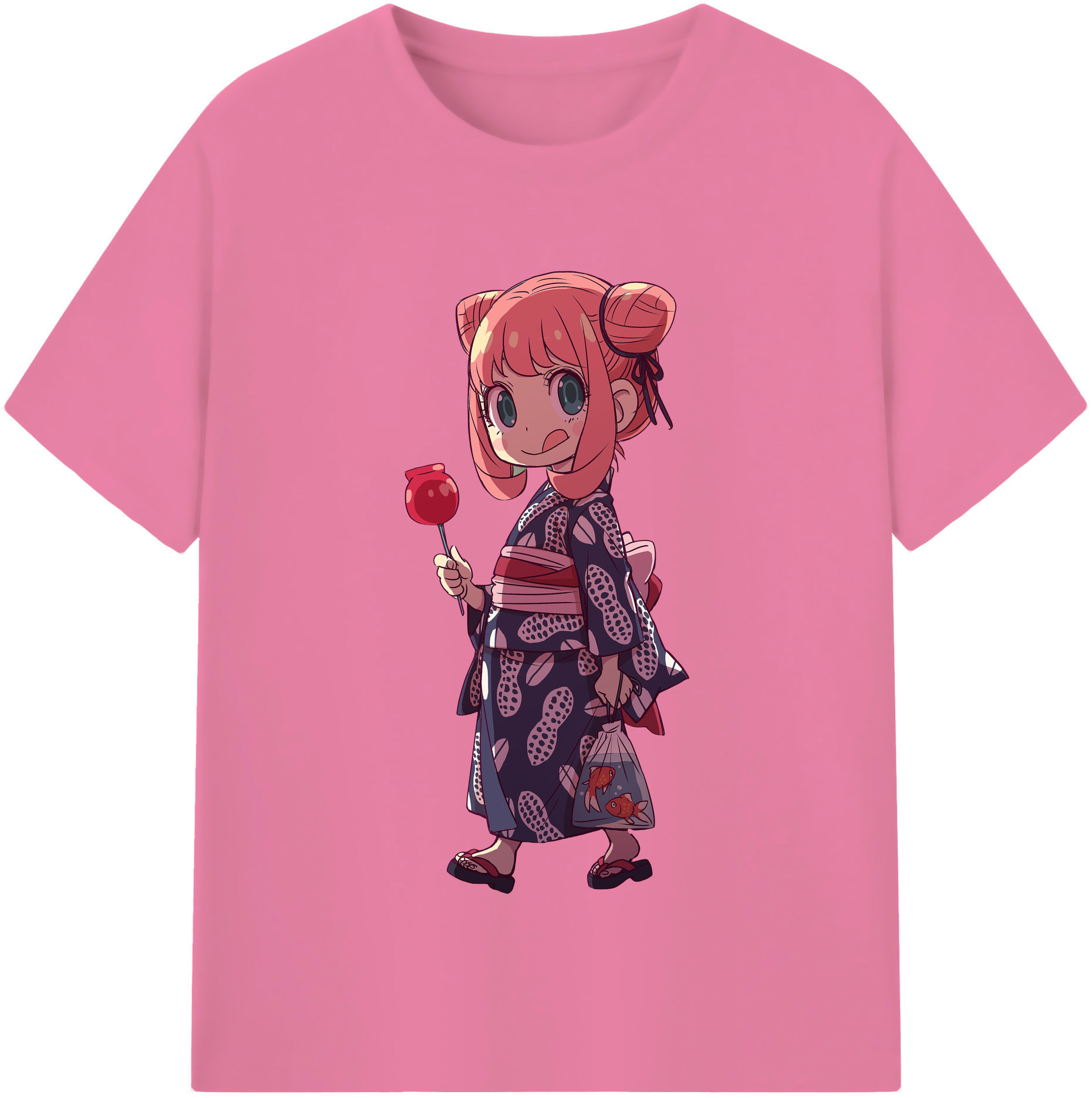 （画像用） SPY×FAMILY间谍家家酒 綿100％半袖Tシャツ（フロントプリント）